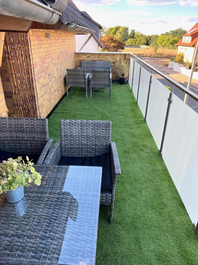 Ferien-Whg Moewe Nahe Steinhuder Meer Mit Garten Und Balkon Hagenburg Exterior foto