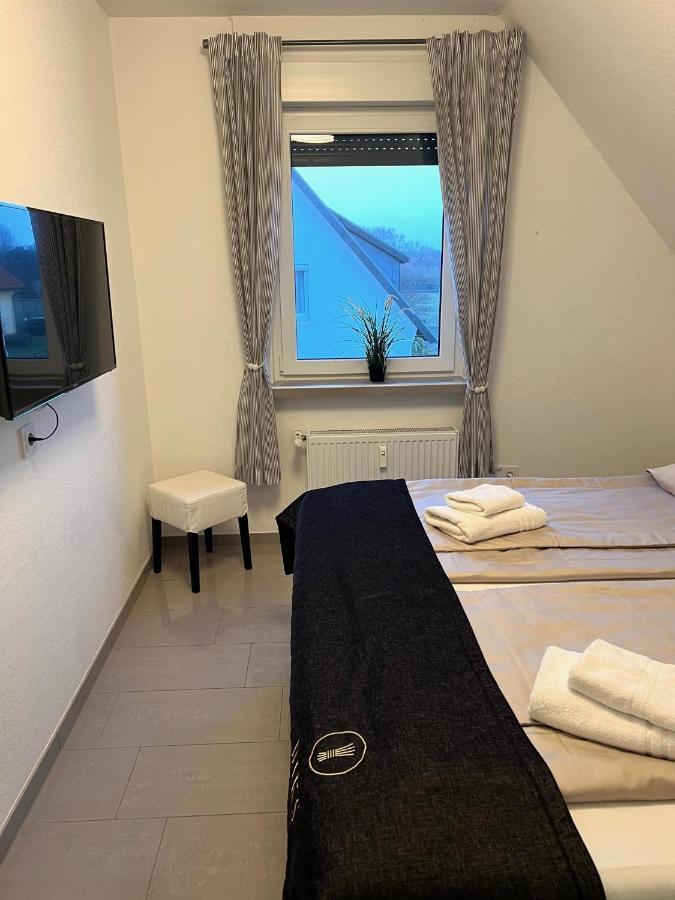 Ferien-Whg Moewe Nahe Steinhuder Meer Mit Garten Und Balkon Hagenburg Exterior foto