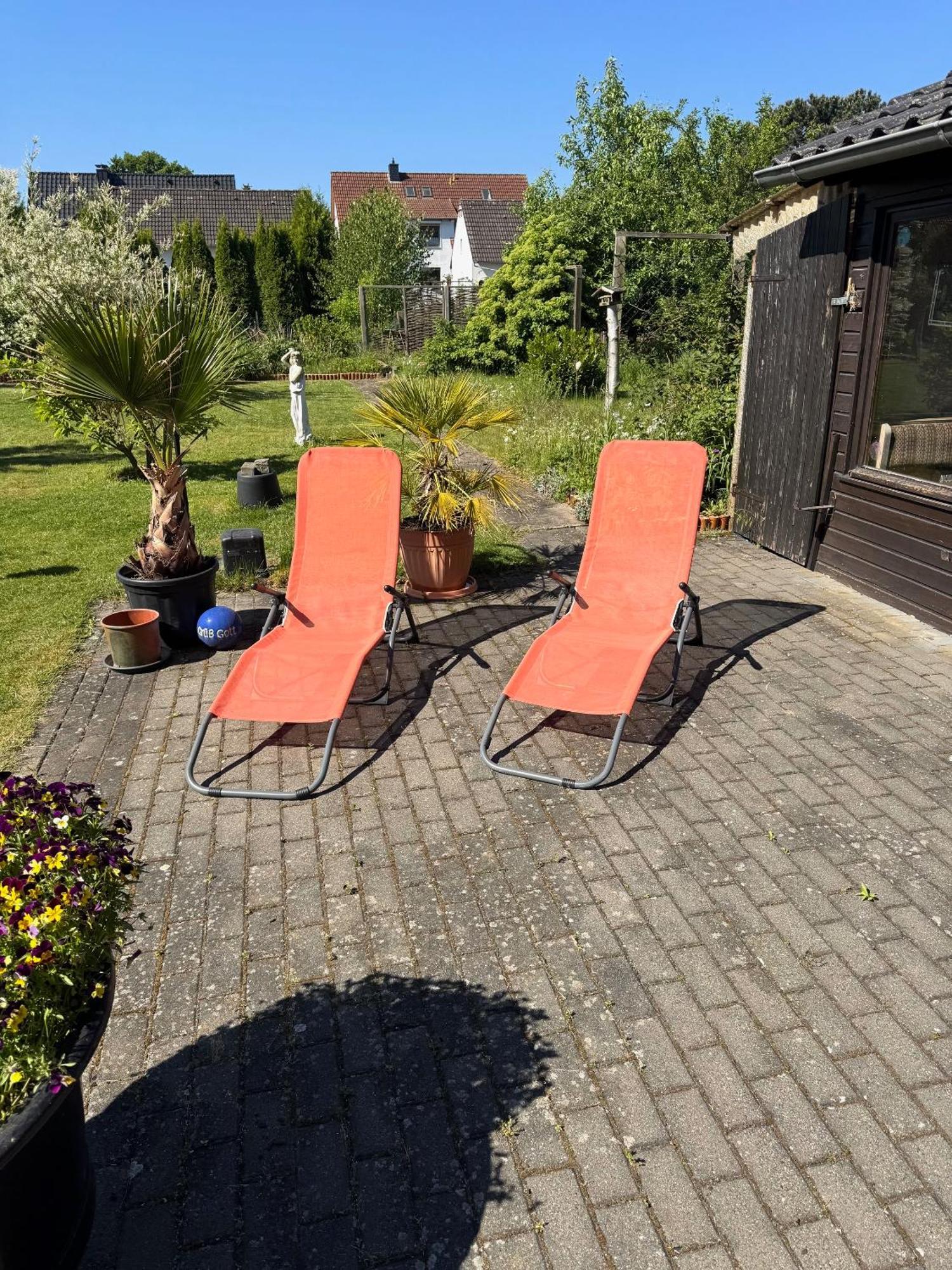 Ferien-Whg Moewe Nahe Steinhuder Meer Mit Garten Und Balkon Hagenburg Exterior foto